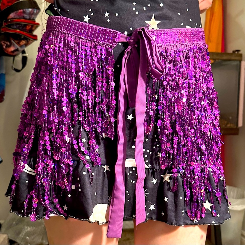 Belly dance hip scarf (NWOT)